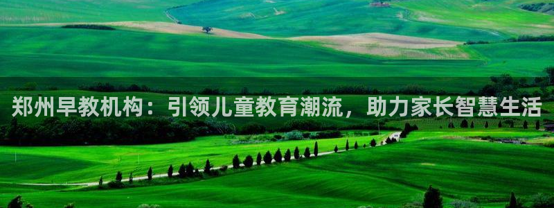 恒行娱乐寻问74 5：郑州早教机构：引领儿童教育潮流，助力家长智慧生活