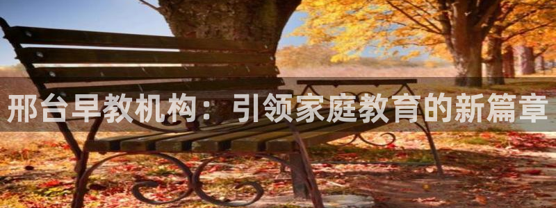 恒行娱乐郑74OOO5：邢台早教机构：引领家庭教育的新篇章