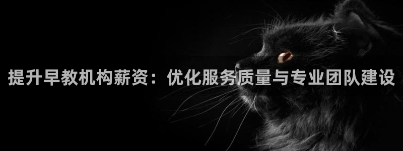 恒行2周74OOO5：提升早教机构薪资：优化服务质量与专业团队建设