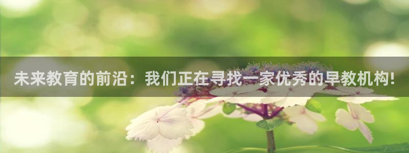 恒行娱乐景74ooo5诿抢：未来教育的前沿：我们正在寻找一家优秀的早教机构!